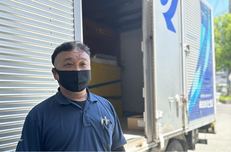 施工　先輩社員の声(永本　昭さん)
